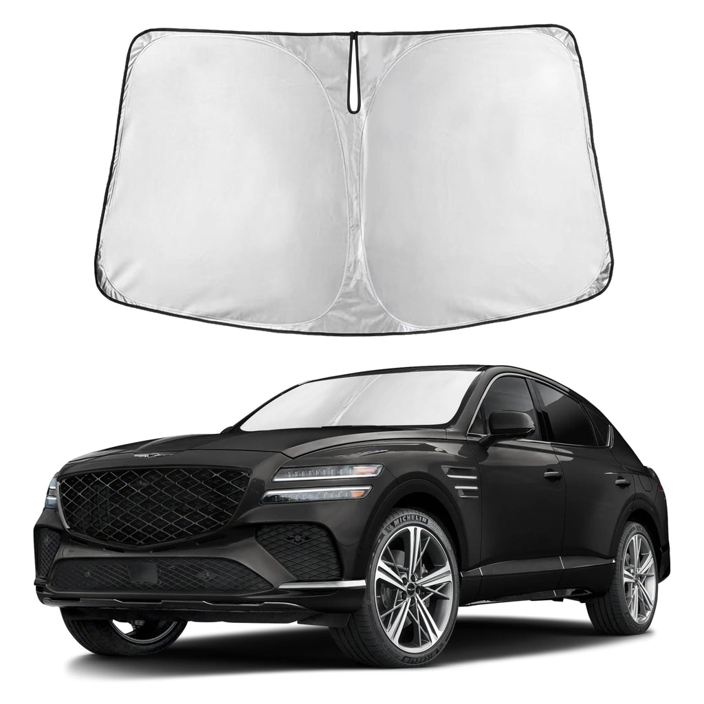 Autovir Windshield Sun Shade, Front car Window Shades Sun Visors