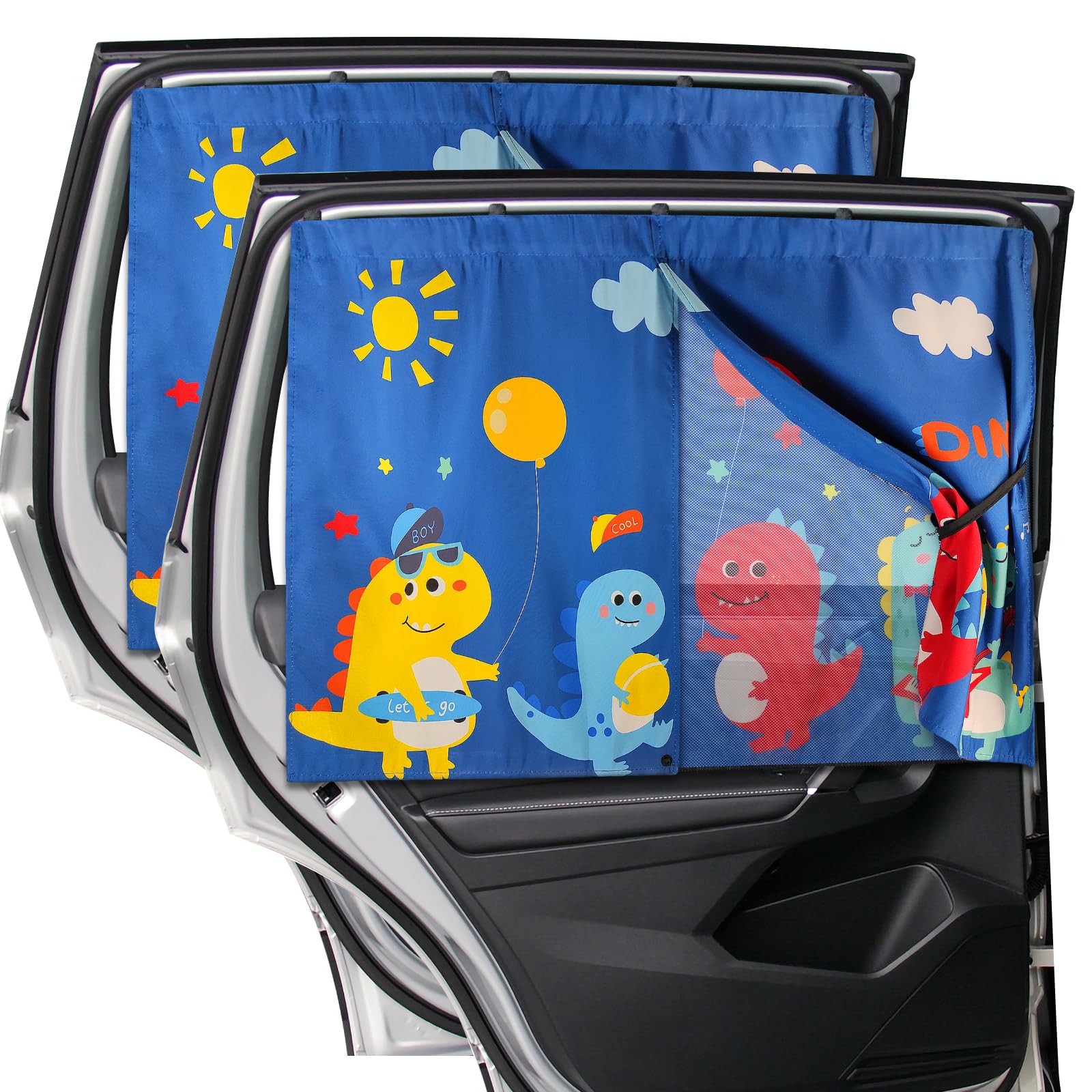 DIZA100 Magnetic UV-Protective Side Window Shade for Babies
