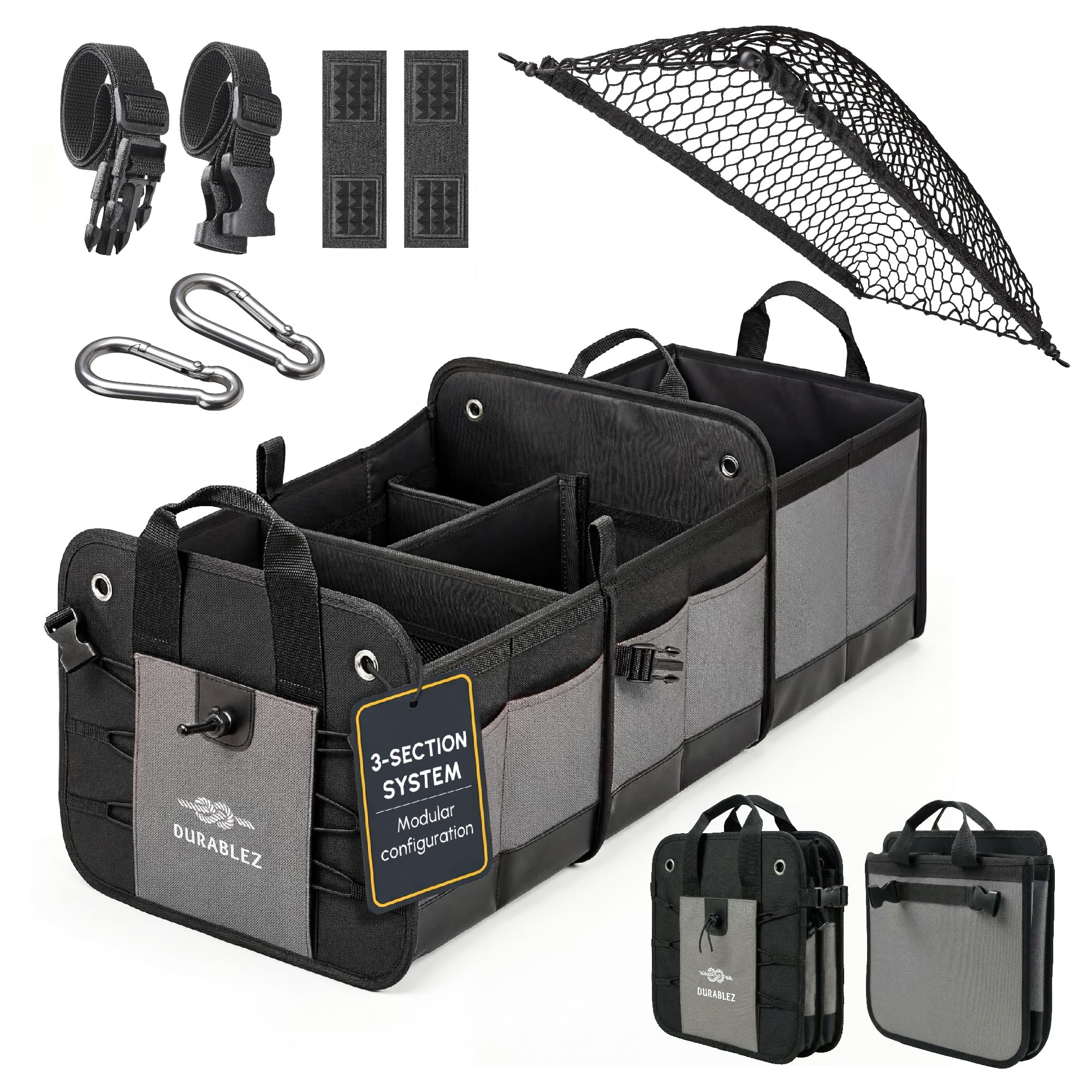 DURABLEZ Collapsible Car Trunk Organizers Collection