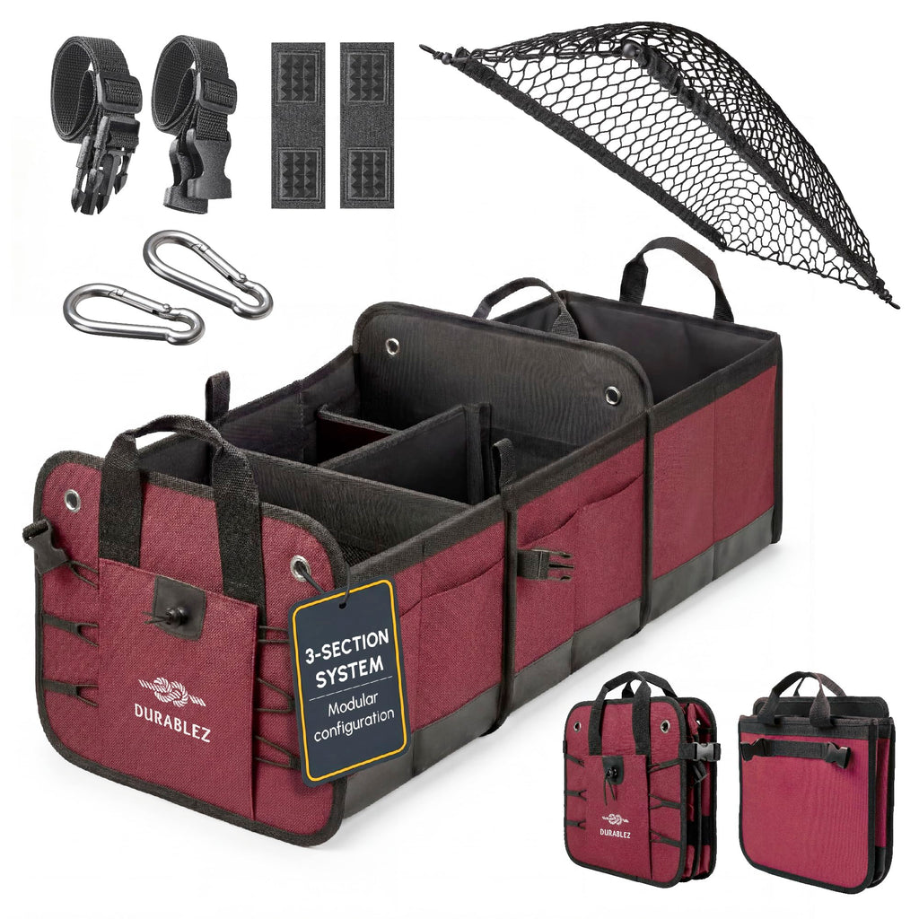 DURABLEZ Collapsible Car Trunk Organizers Collection