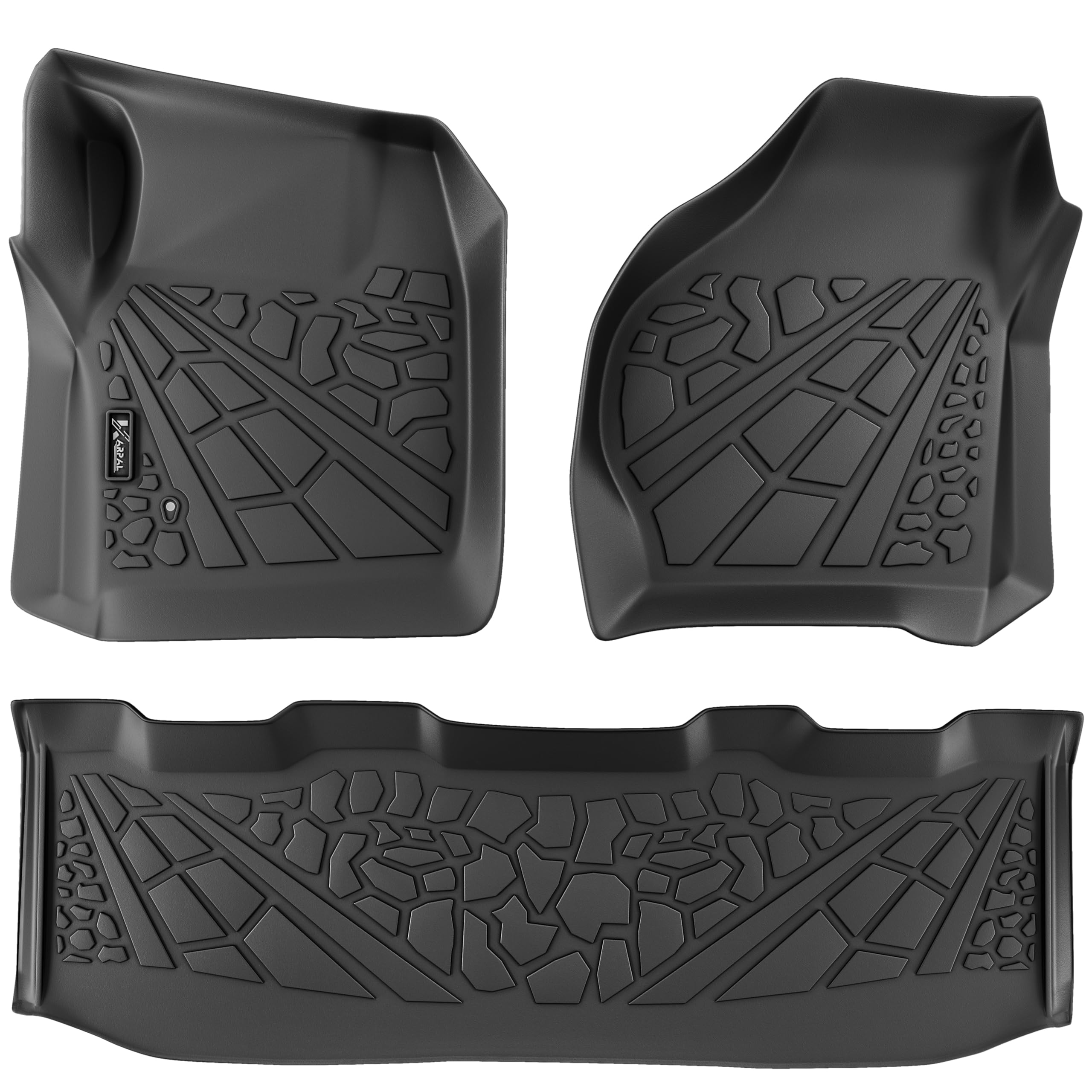 KARPAL 3-Row TPE Floor Mats & Cargo Liner Set for Ford