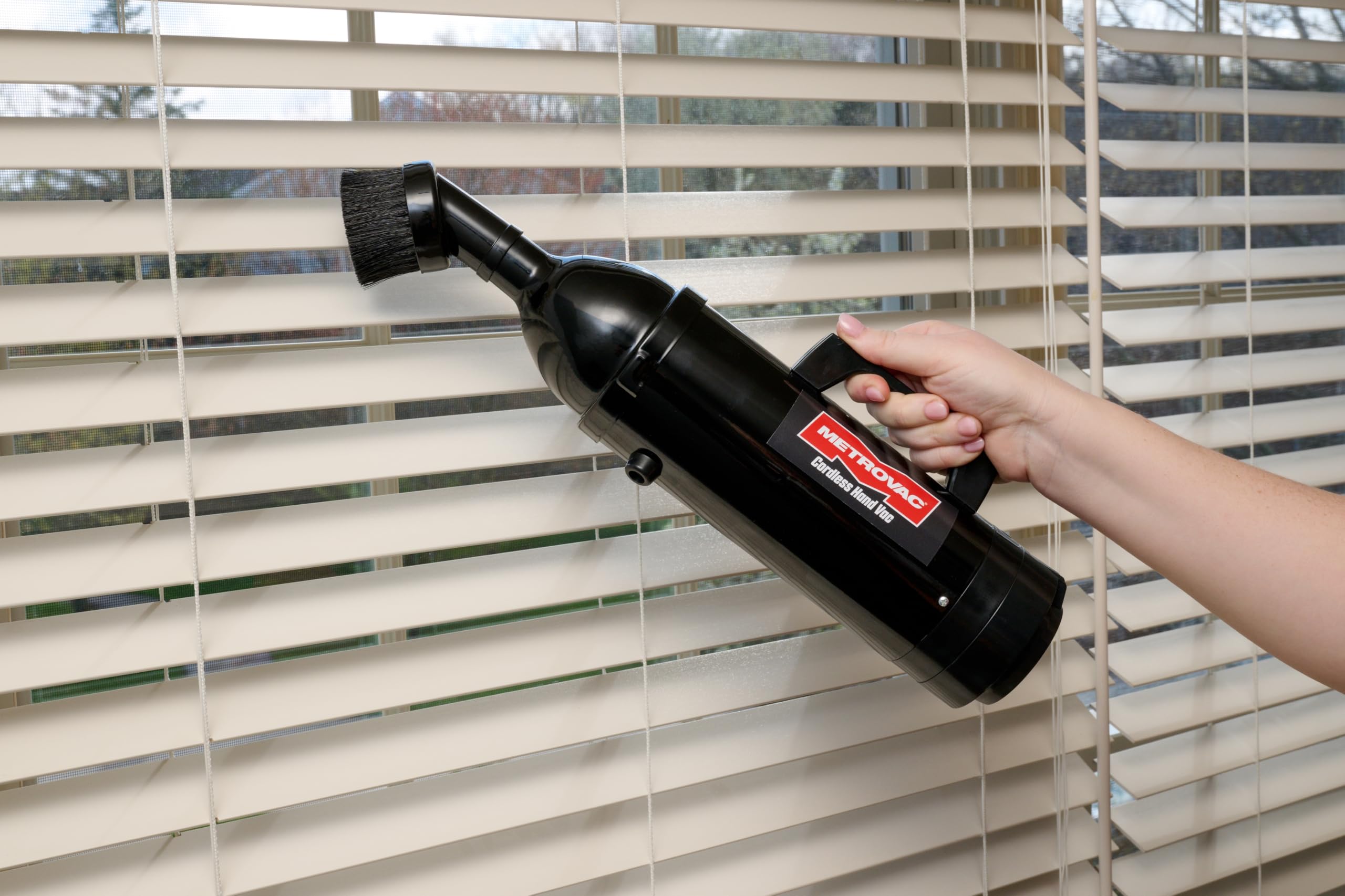 METROVAC Deluxe Cordless Hand Vacuum with 2 HEPA Filters