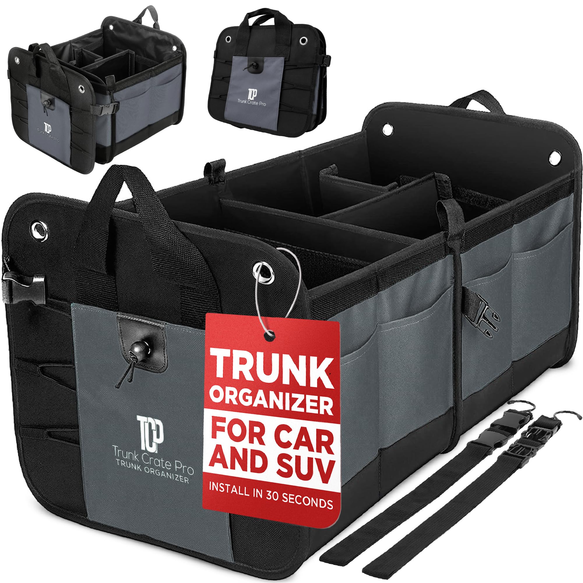 TrunkCratePro Collapsible SUV & Trunk Storage Organizer