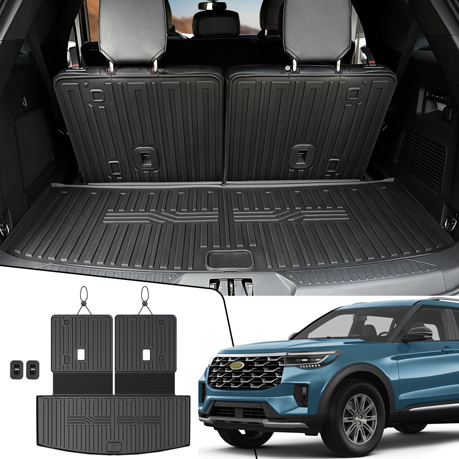 JOULARISE All-Weather Cargo Mat & Trunk Liner