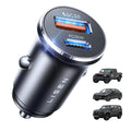 LISEN 95W Dual-Port USB-C PD Fast Car Charger
