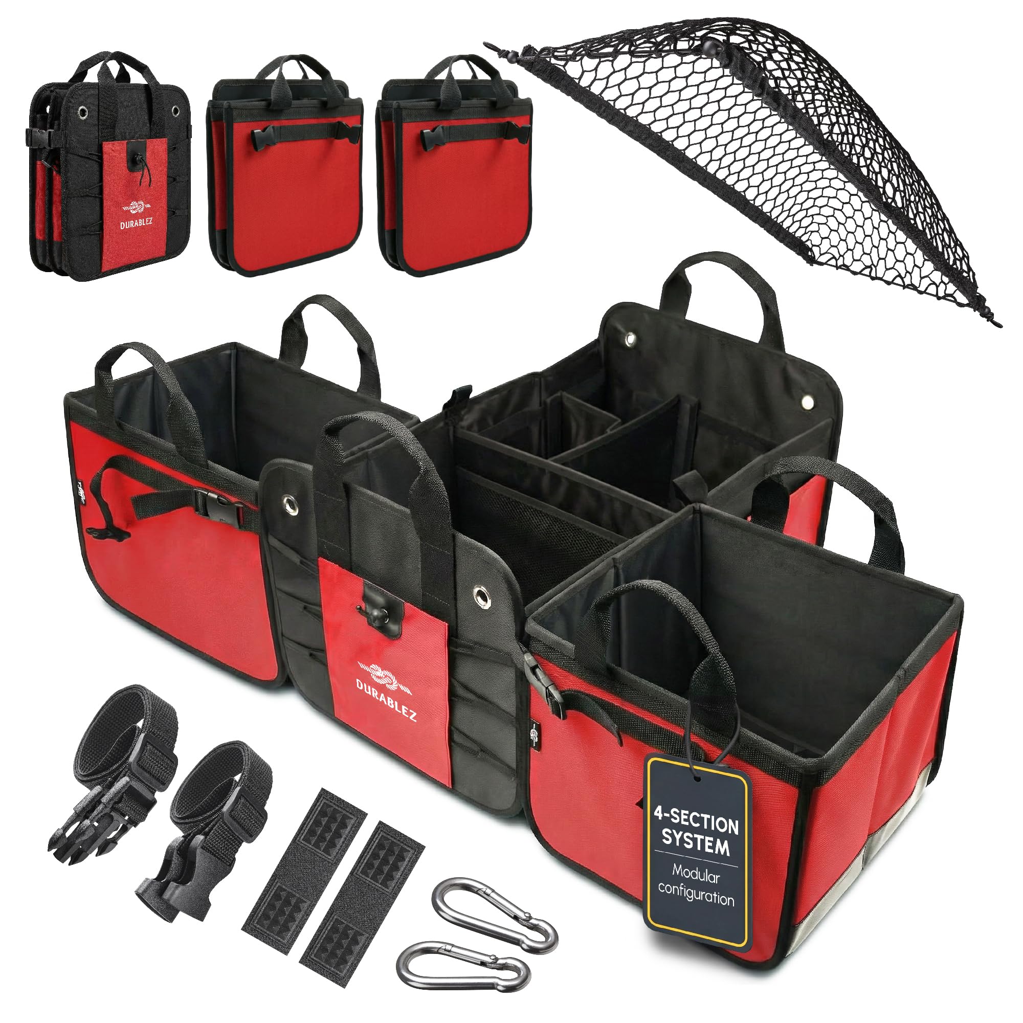 DURABLEZ Collapsible Car Trunk Organizers Collection