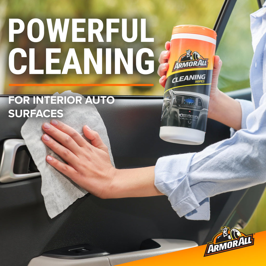 Armor All Protectant, Glass & Cleaning Wipes Set