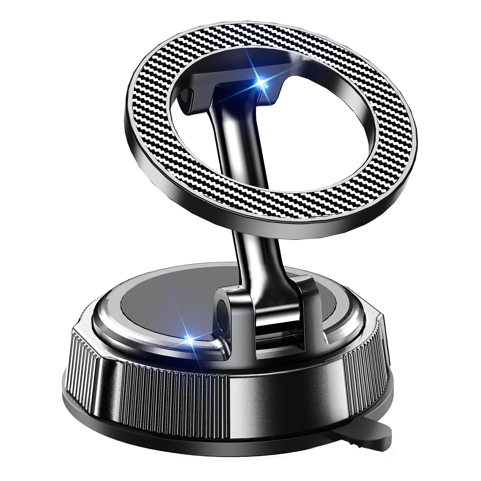 Qifutan 3-in-1 Car Phone Mount for Windshield, Dash & Vent