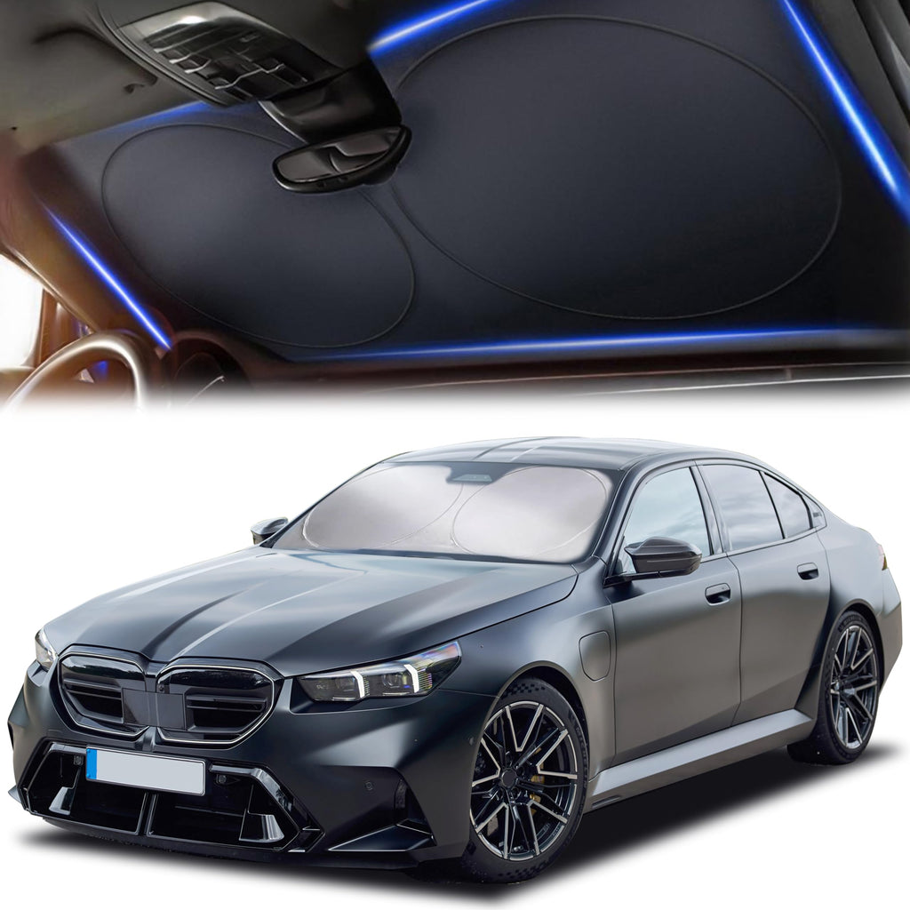 Autovir Windshield Sun Shade, Front car Window Shades
