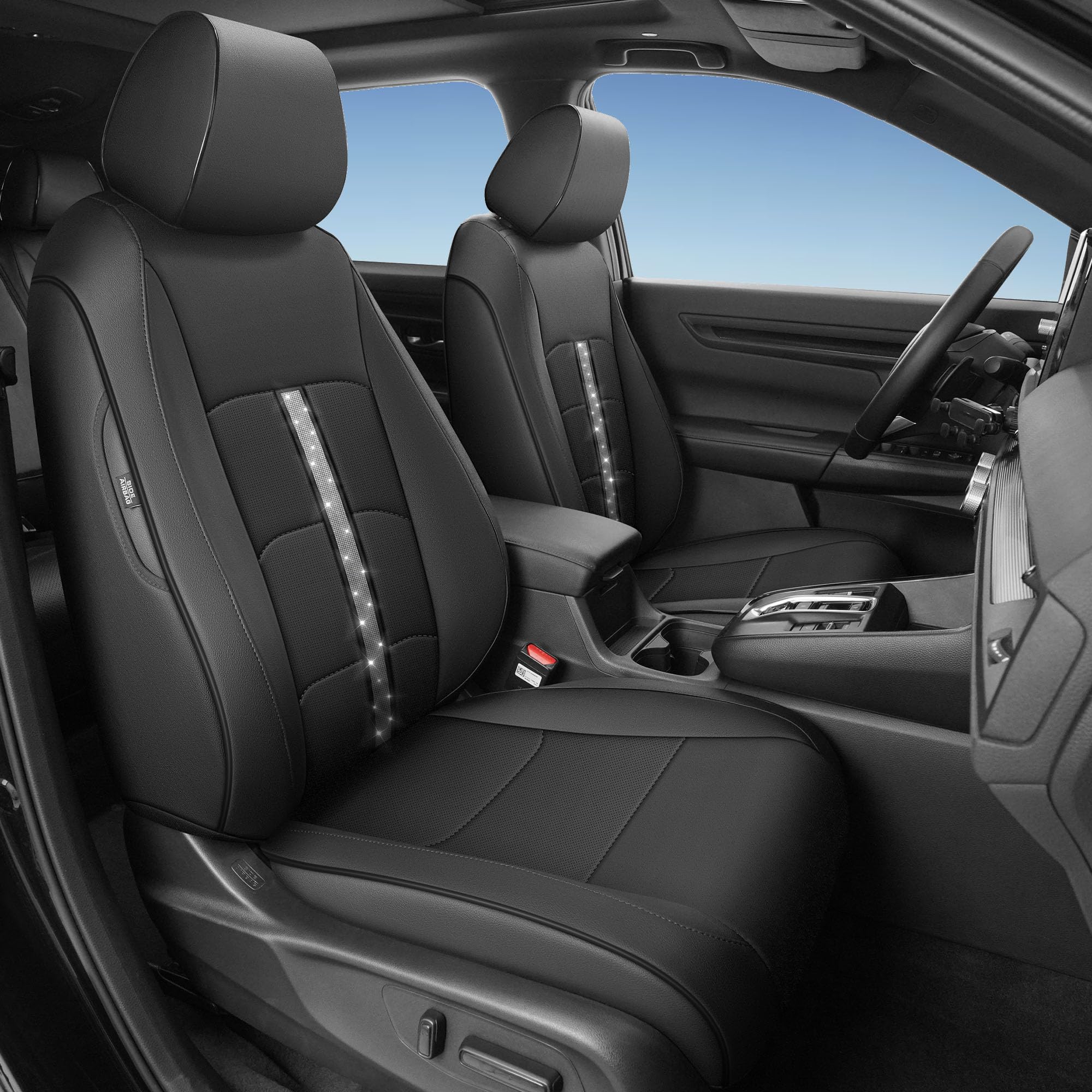AOMSAZTO Black Seat Covers for 2023–2024 Honda CR-V