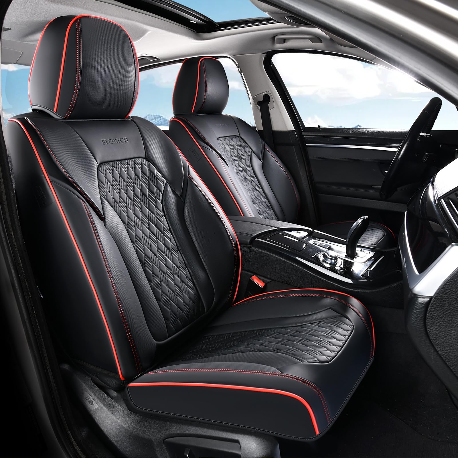 FLORICH Seat Covers, Leather Seat Covers, Luxury Car Seat Covers