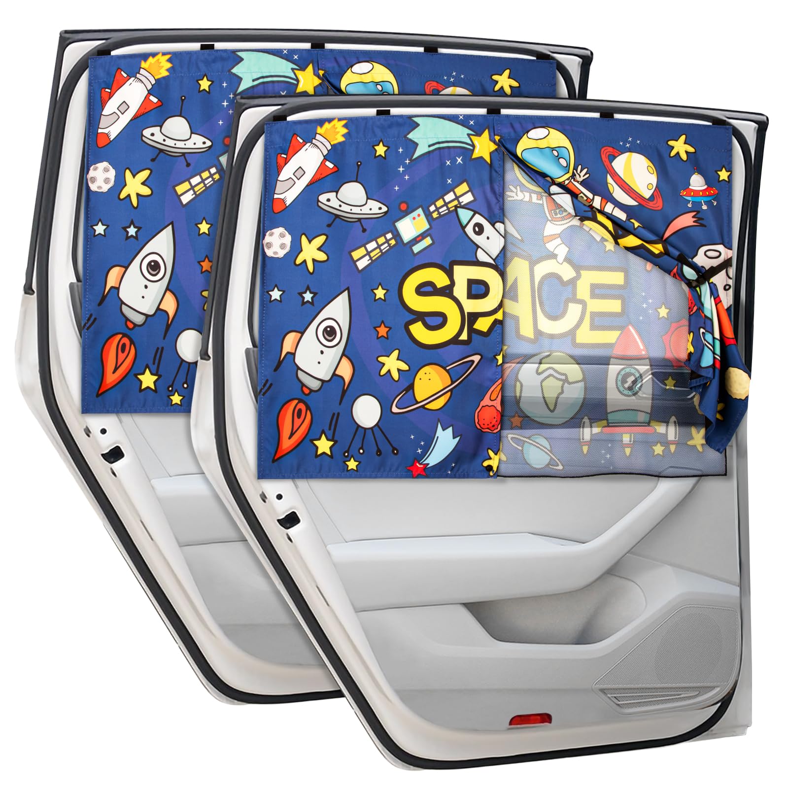 DIZA100 Magnetic UV-Protective Side Window Shade for Babies