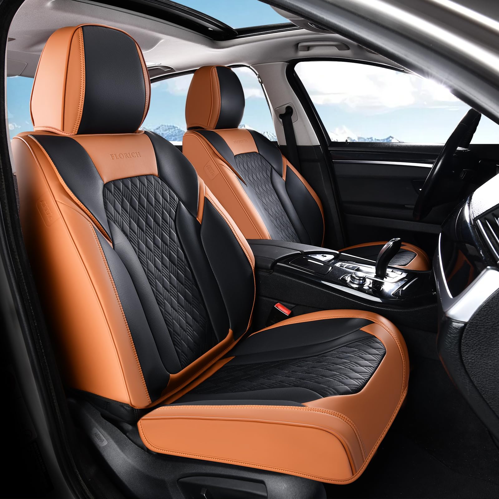 FLORICH Seat Covers, Leather Seat Covers, Luxury Car Seat Covers