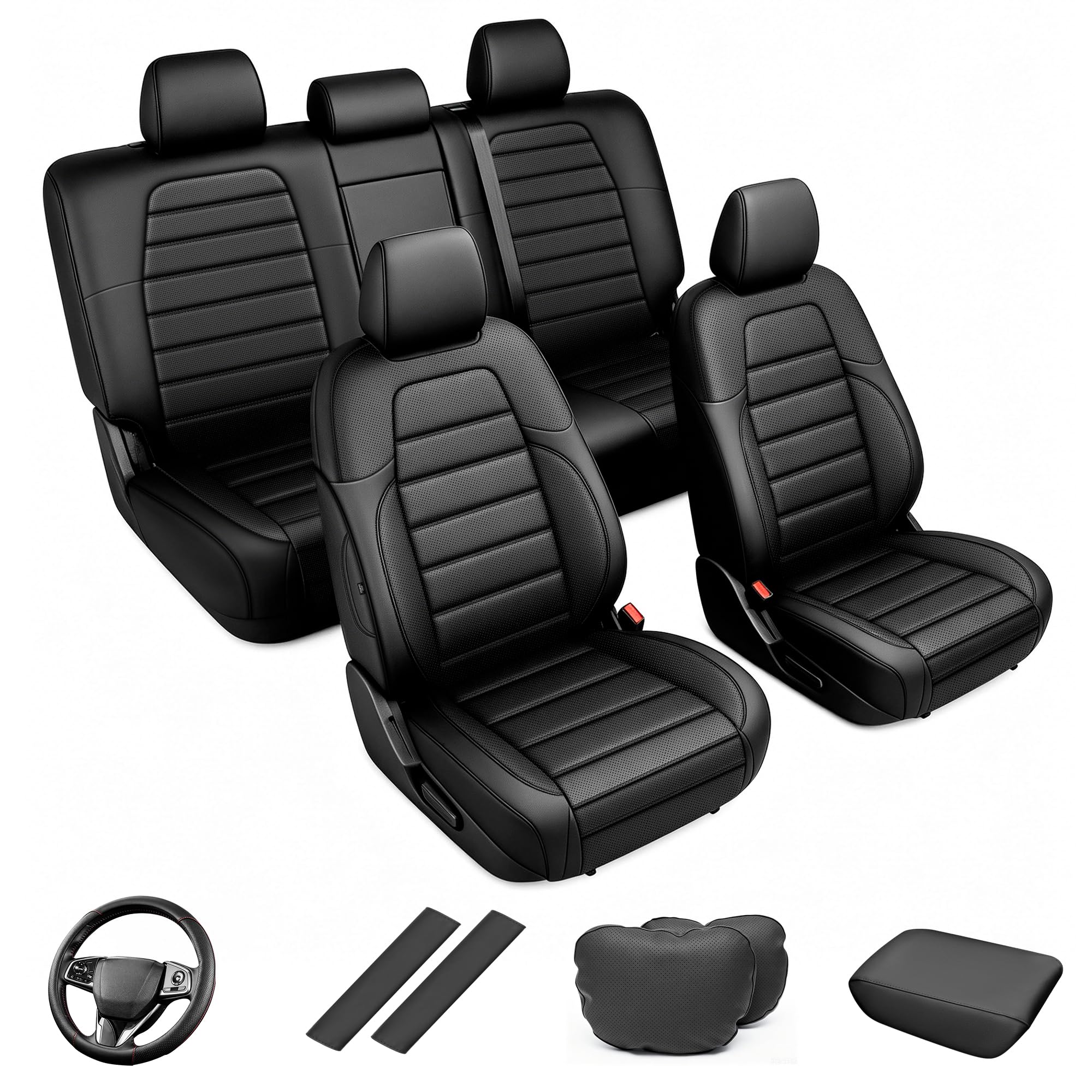 AOMSAZTO Black Seat Covers for 2023–2024 Honda CR-V