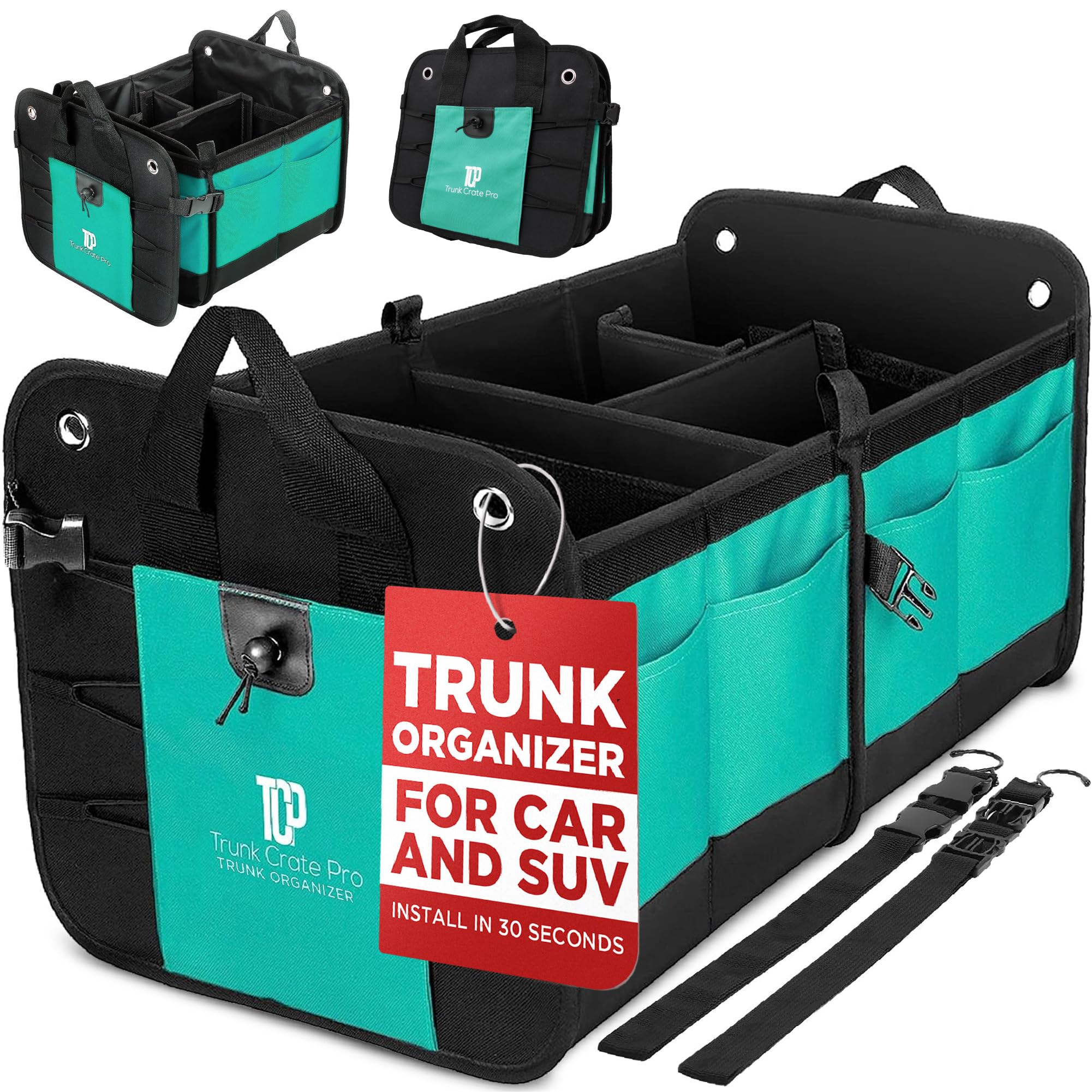 TrunkCratePro Collapsible SUV & Trunk Storage Organizer