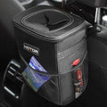HOTOR Compact Waterproof Leak-Proof Car Trash Can
