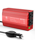 BESTEK 300W 12V-to-110V Car Inverter with Dual USB