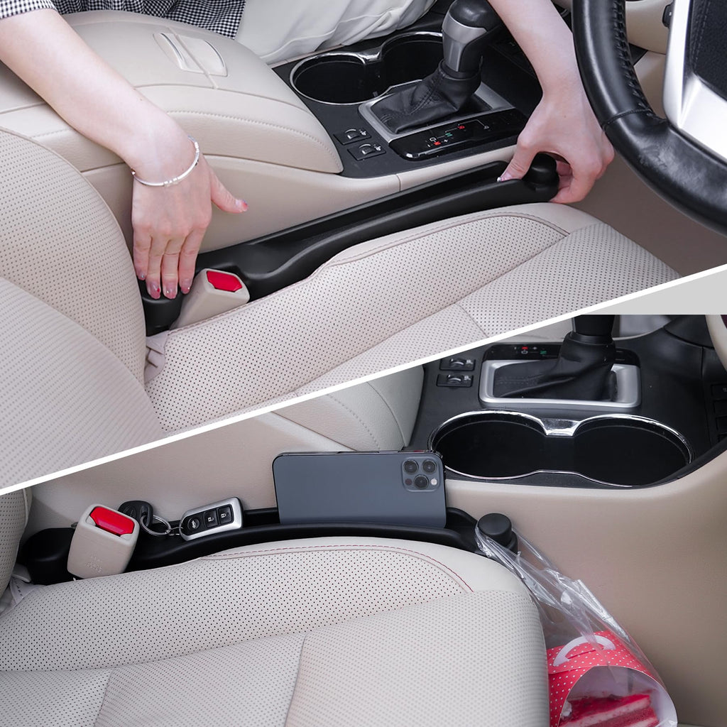 Givifive 3-in-1 Car Seat Gap Filler & Organizer Set