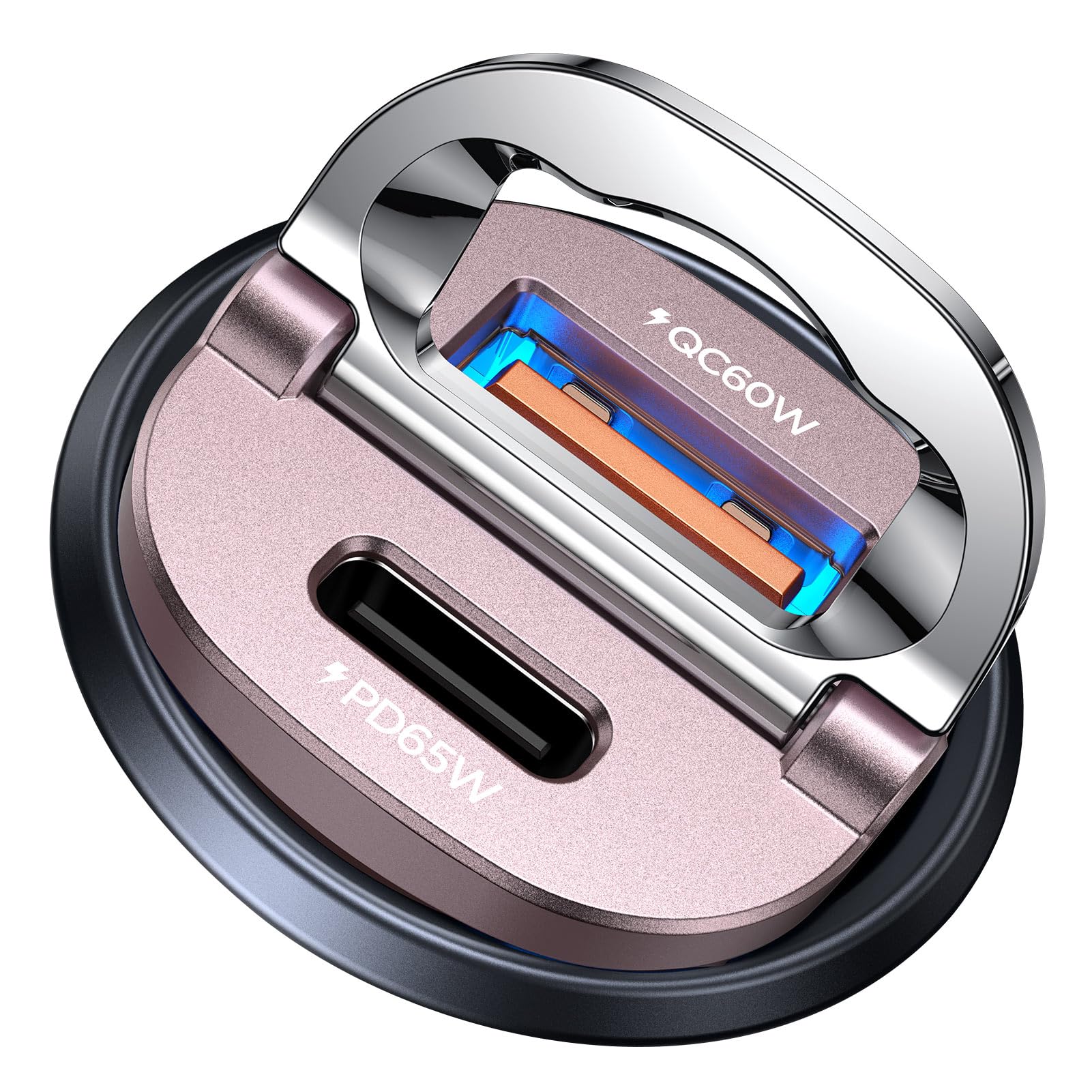 MRGLAS 125W Dual-Port USB-C Super Fast Car Charger