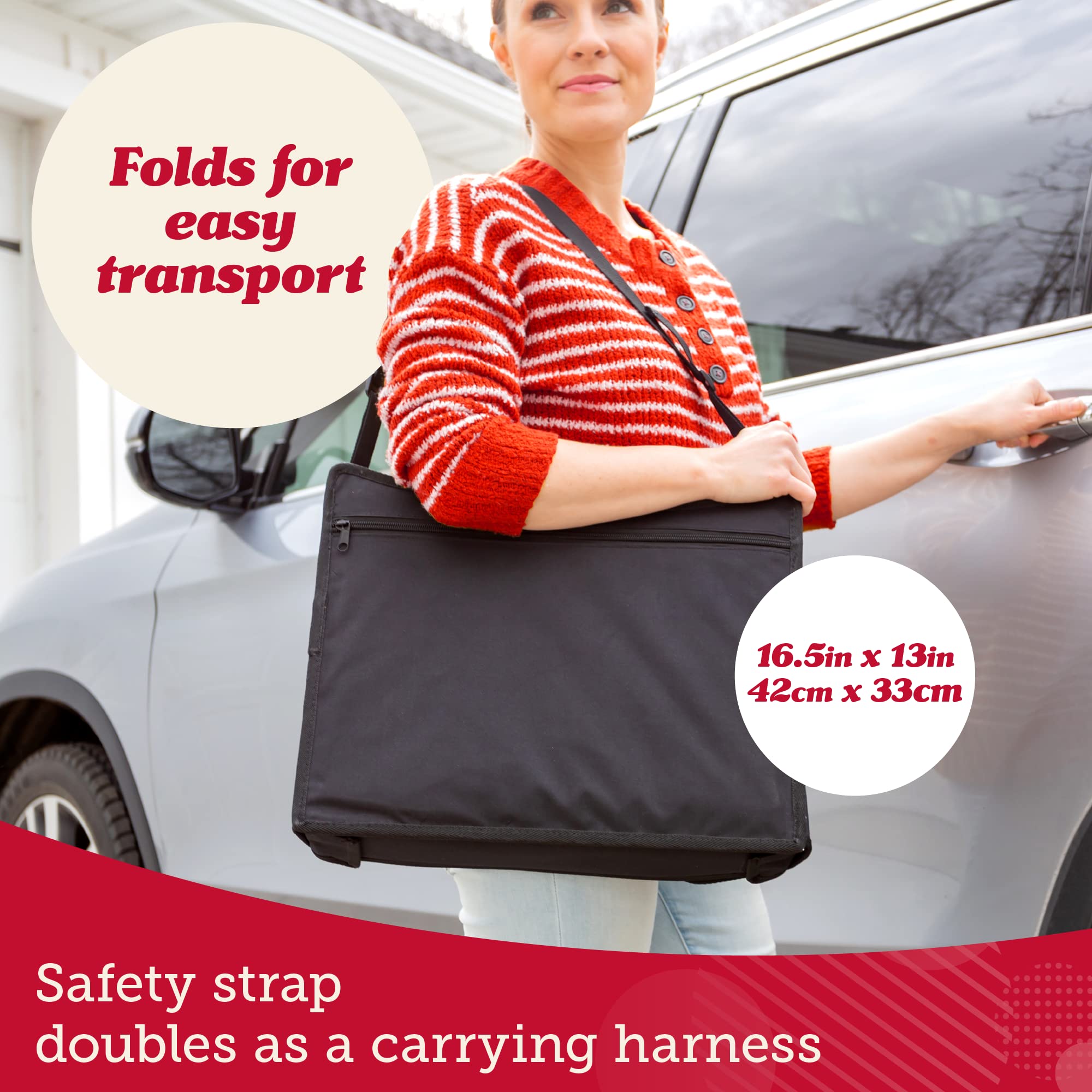 Lusso Gear Kids Travel Tray for Car Seats & Airplanes