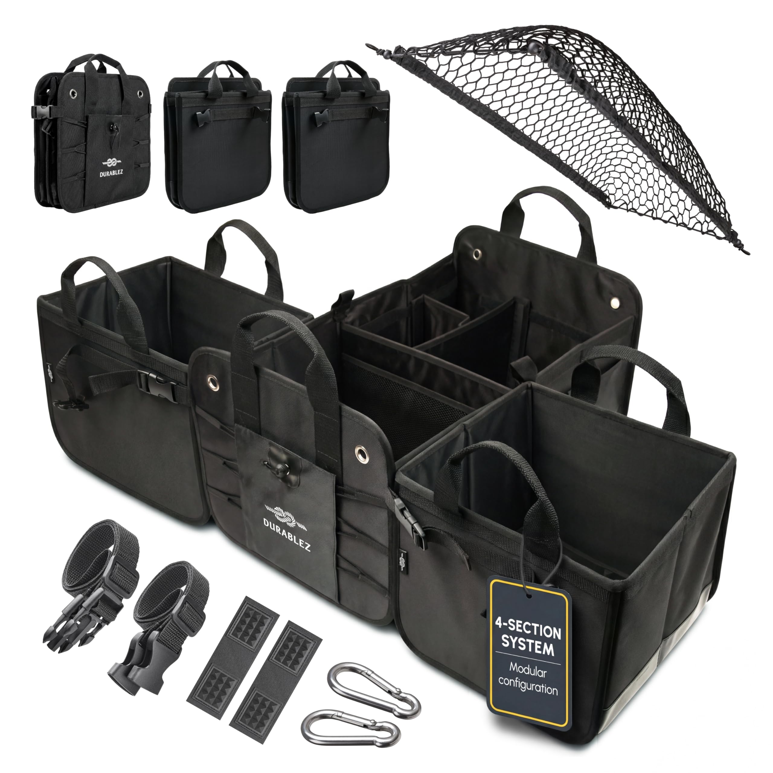 DURABLEZ Collapsible Car Trunk Organizers Collection