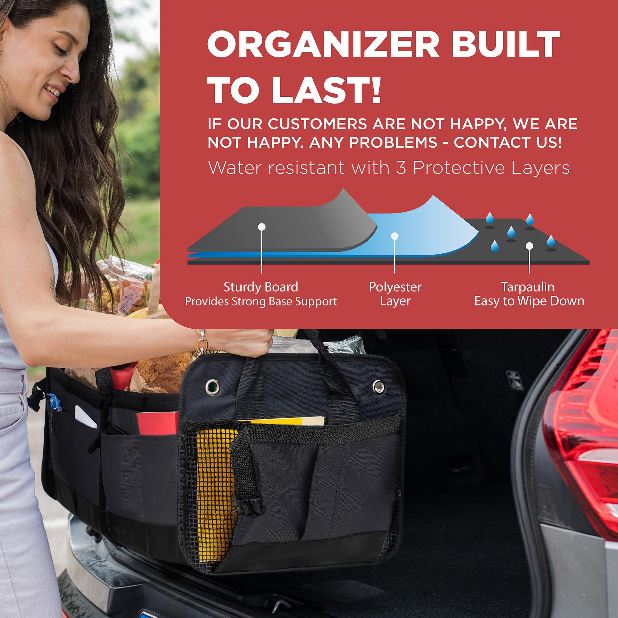 TrunkCratePro Collapsible SUV & Trunk Storage Organizer