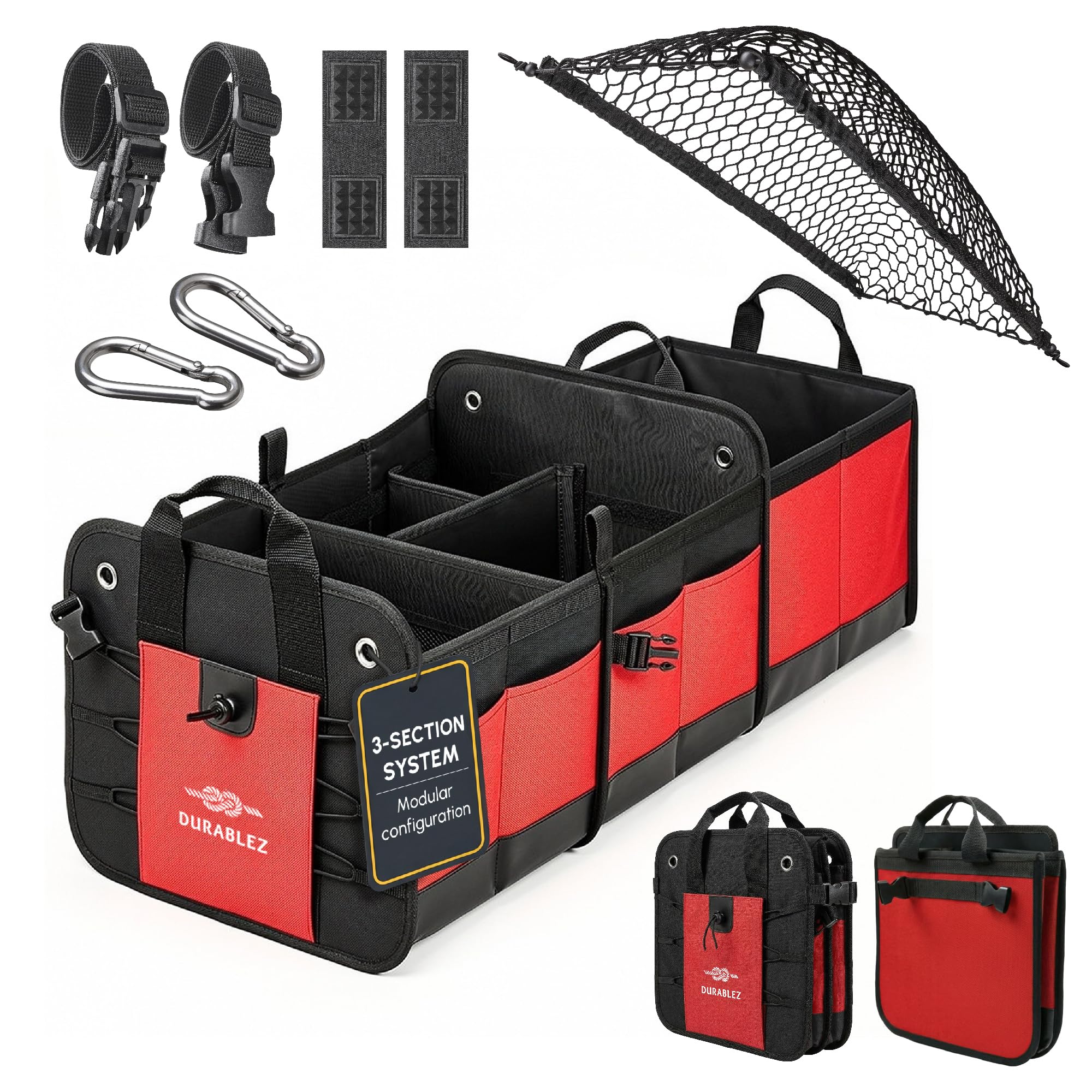 DURABLEZ Collapsible Car Trunk Organizers Collection