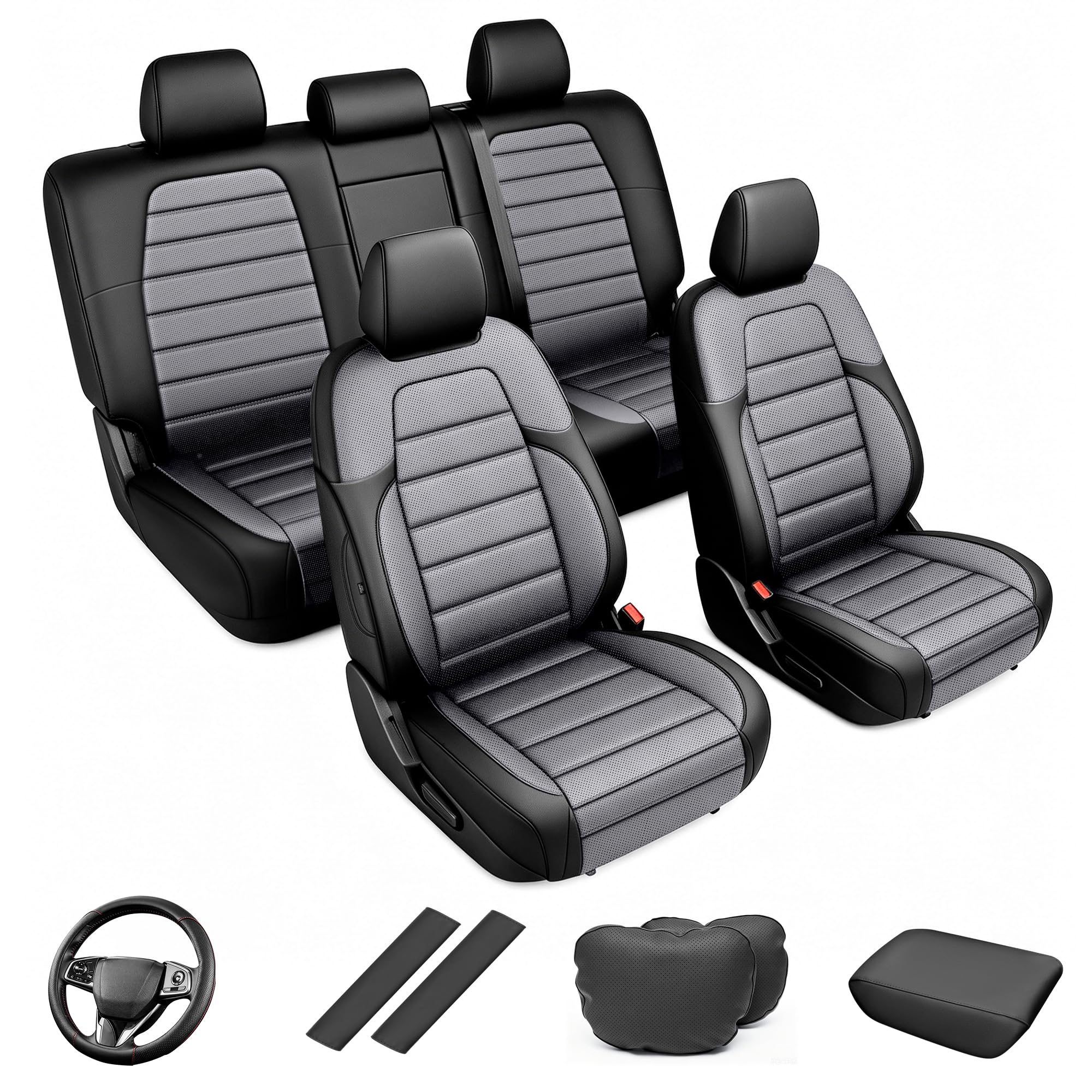 AOMSAZTO Black Seat Covers for 2023–2024 Honda CR-V