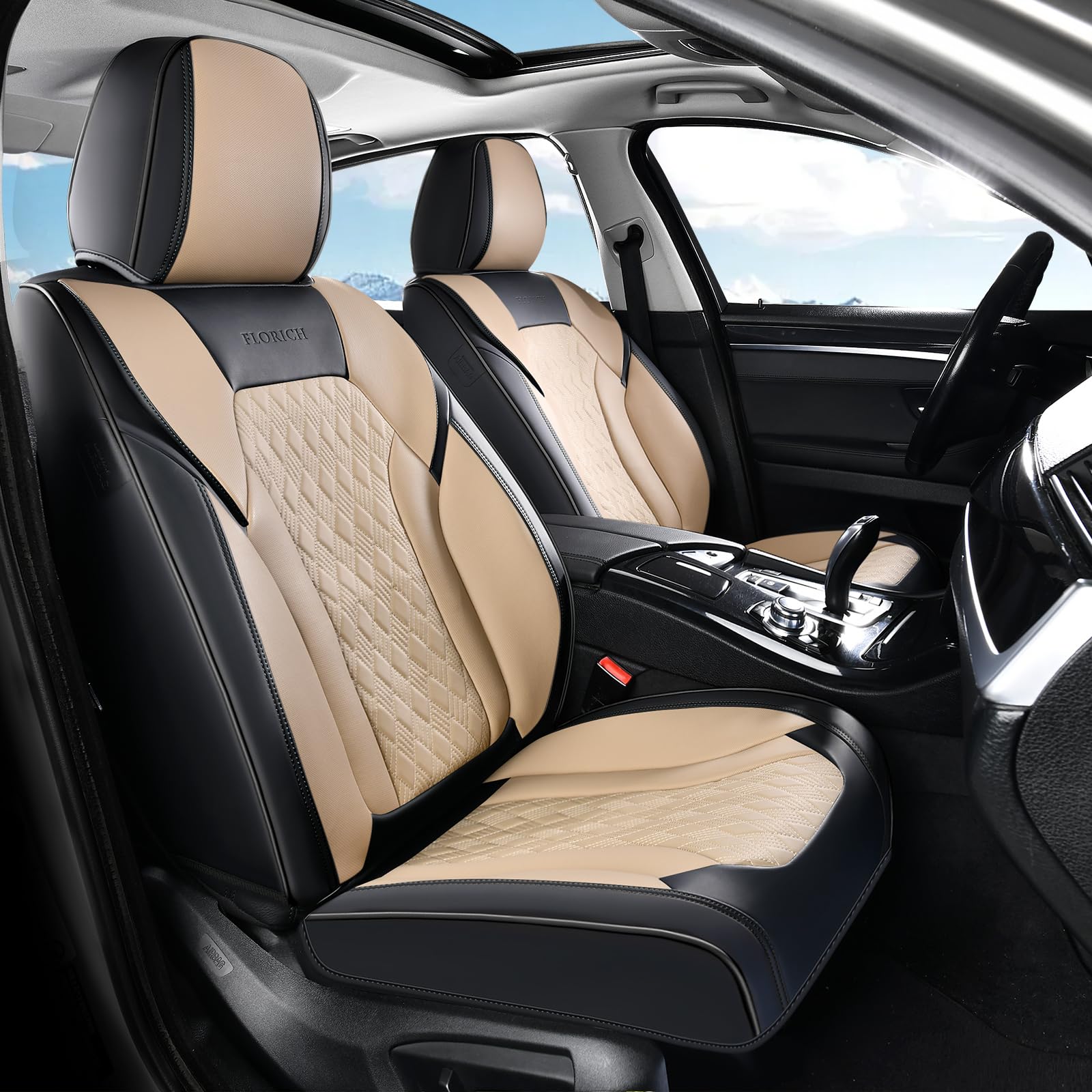 FLORICH Seat Covers, Leather Seat Covers, Luxury Car Seat Covers