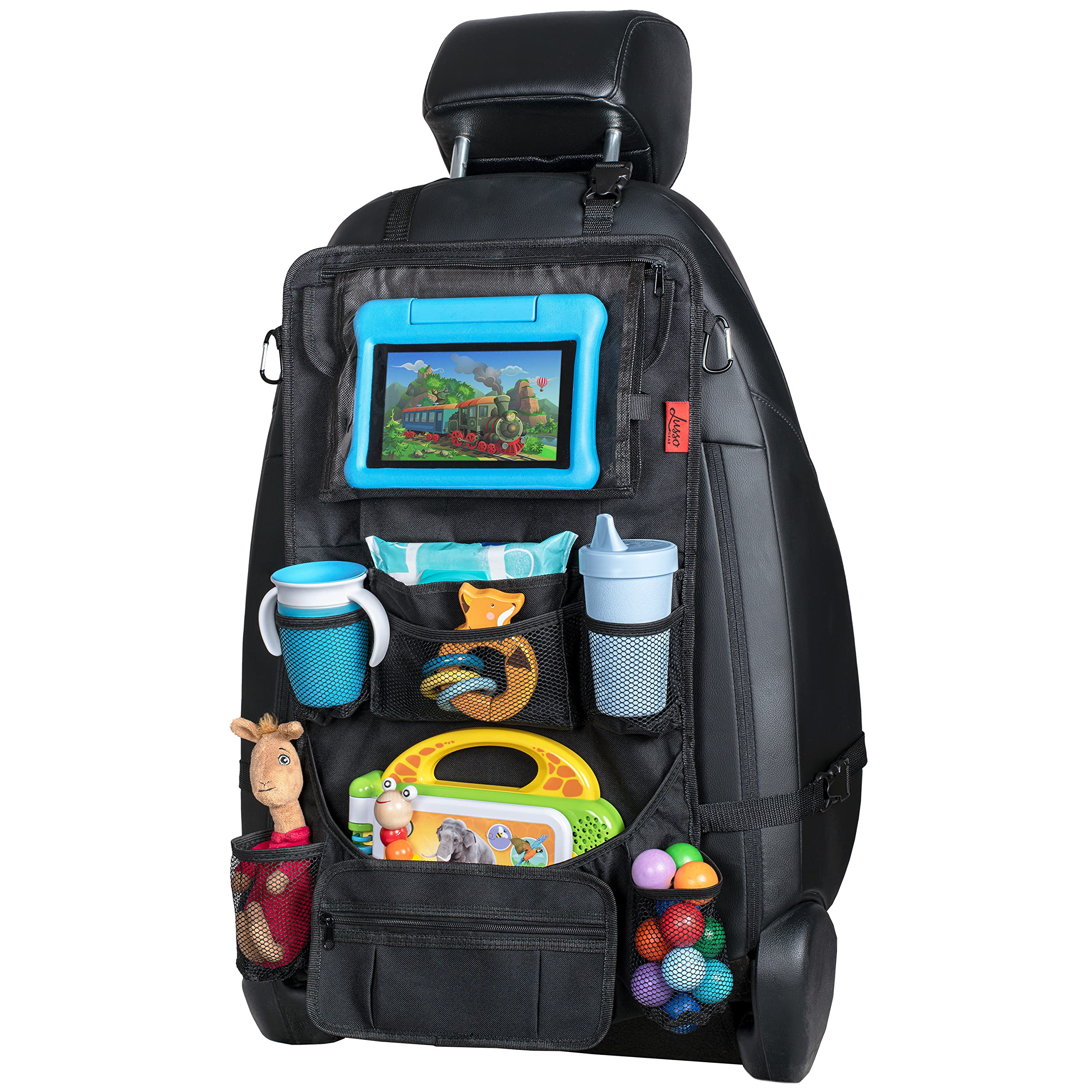 Lusso Gear Backseat Car Organizer with Storage Pockets