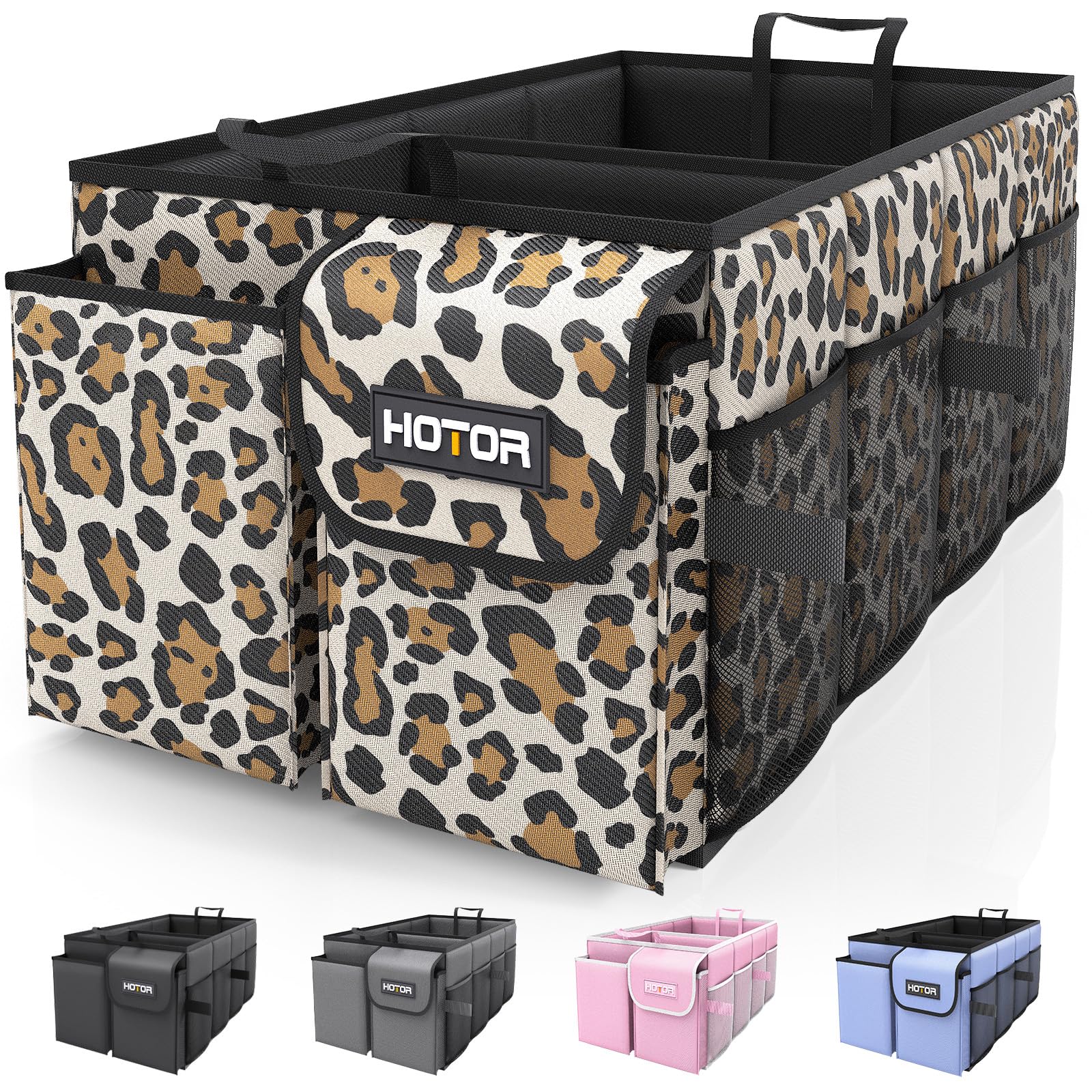 HOTOR Foldable Trunk Organizer for SUVs & Sedans