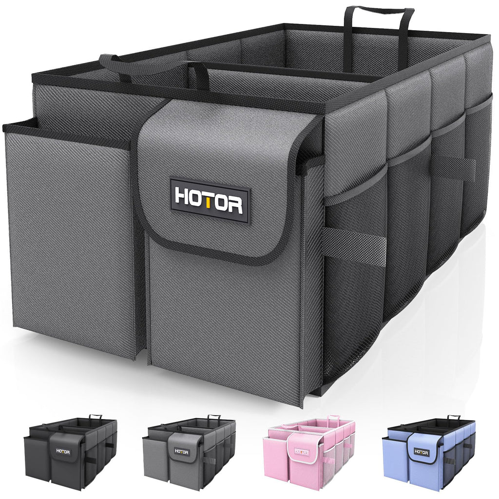 HOTOR Foldable Trunk Organizer for SUVs & Sedans
