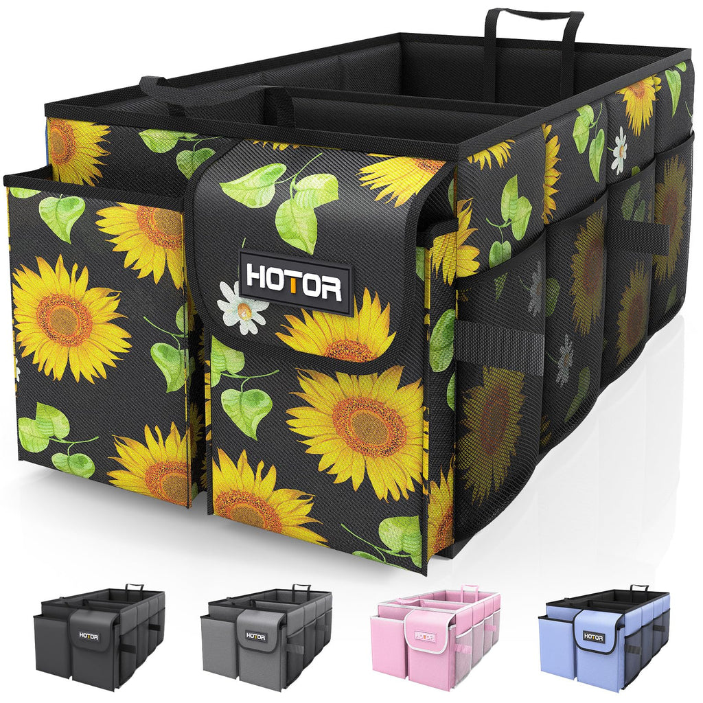 HOTOR Foldable Trunk Organizer for SUVs & Sedans