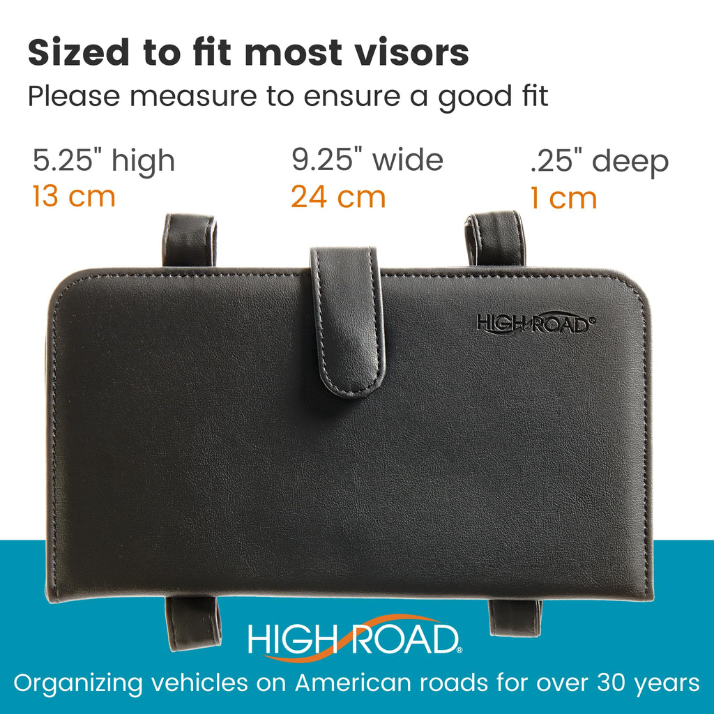 High Road Car Visor Organizer for Registration & Insurance