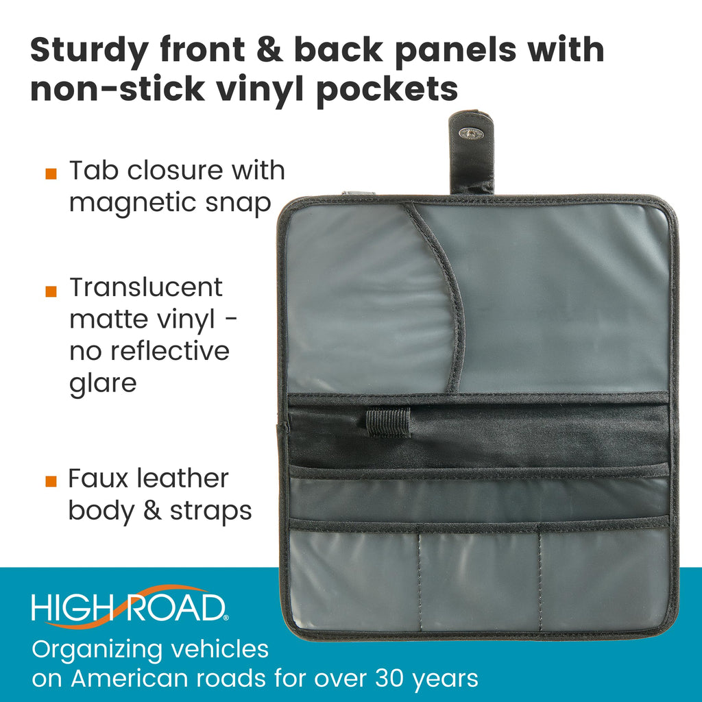 High Road Car Visor Organizer for Registration & Insurance