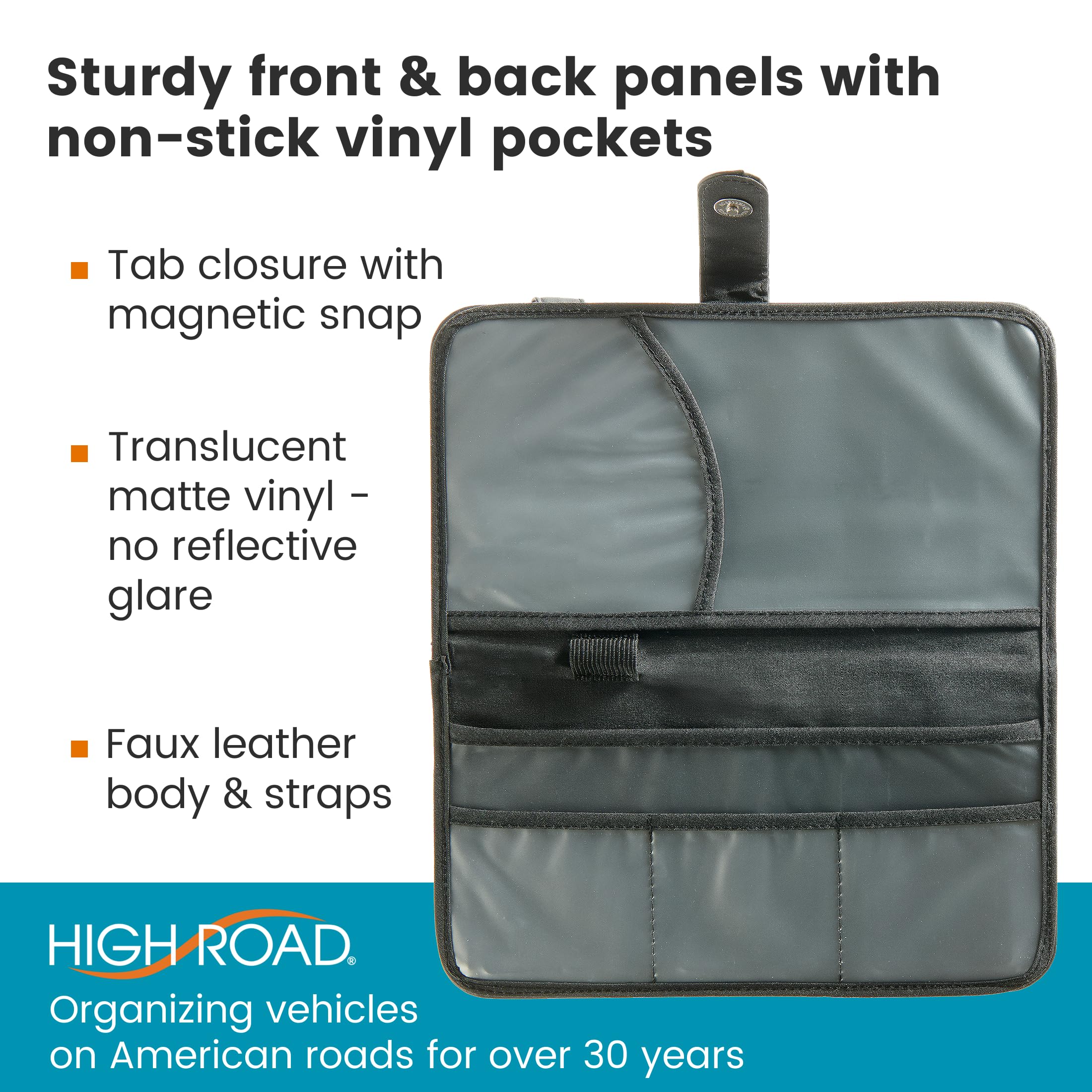 High Road Car Visor Organizer for Registration & Insurance