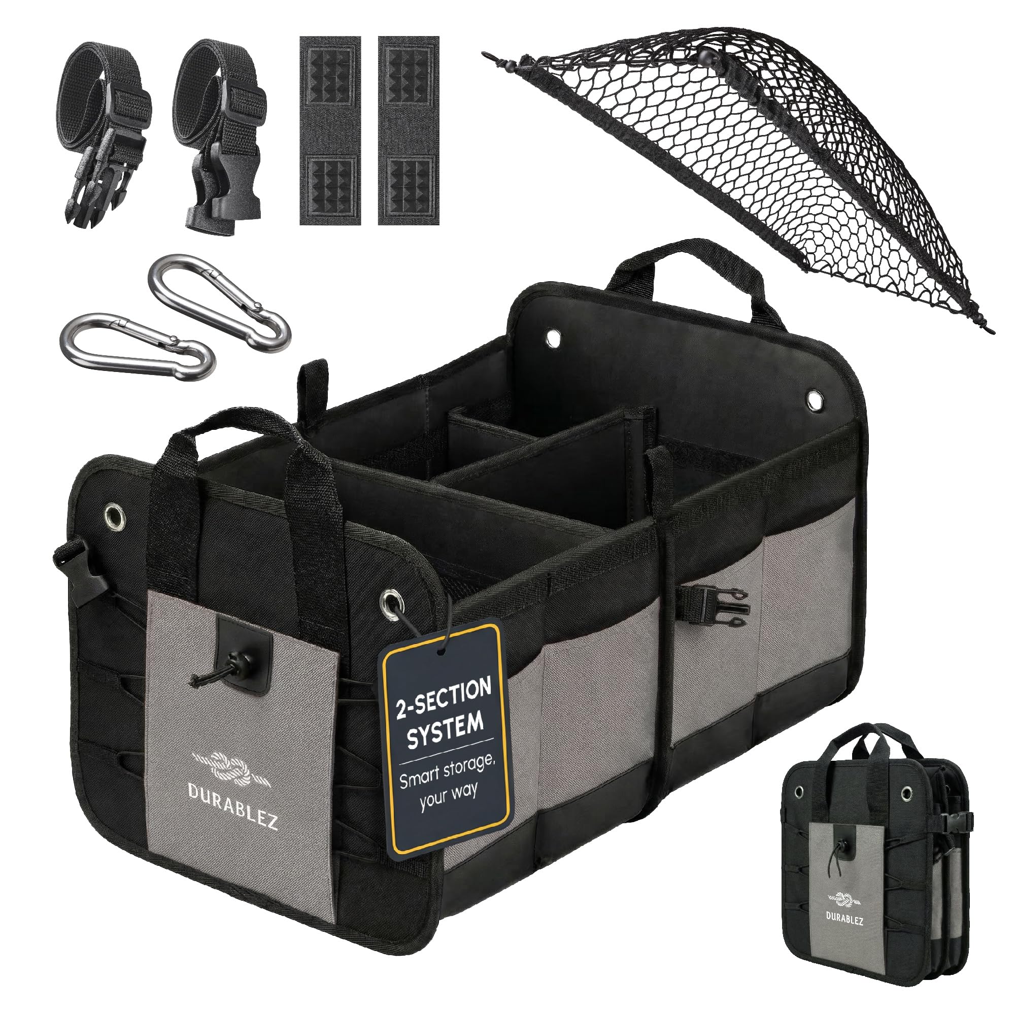 DURABLEZ Collapsible Car Trunk Organizers Collection