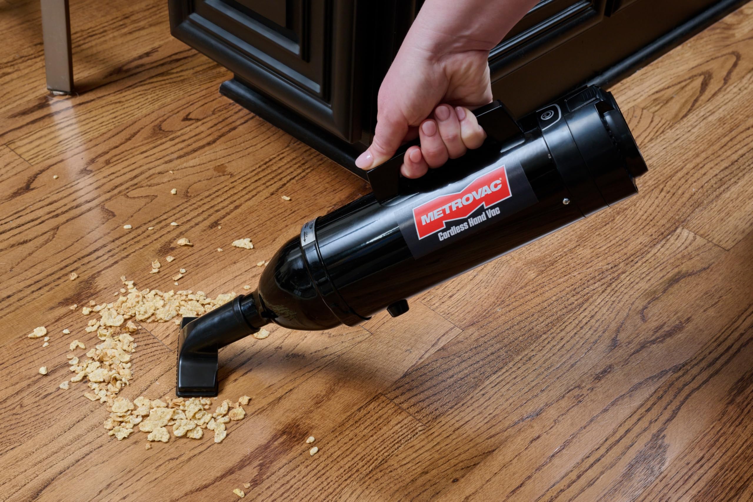 METROVAC Deluxe Cordless Hand Vacuum with 2 HEPA Filters